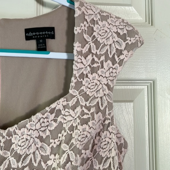 Dusty Pink Cocktail Dress - Picture 5 of 8